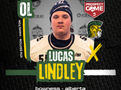 CFC Prospect Game Spotlight: Bowness OL Lindley promises pancakes for everyone in Hamilton