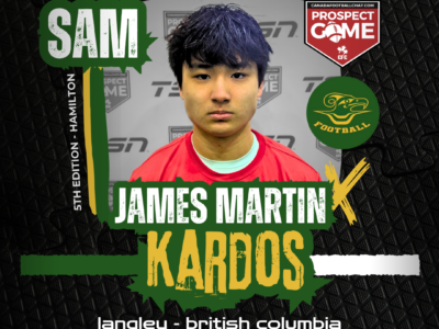 CFC Prospect Game Spotlight: Langley SAM/FS Kardos hits like a tank and thinks like a coach