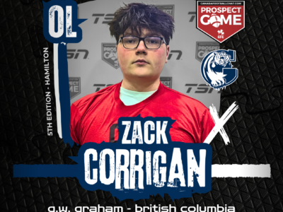 CFC Prospect Game Spotlight: G.W. Graham OL Corrigan isn’t afraid of a little violence in the trenches