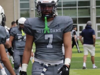 Season Preview: Notre Dame LB Gill sets the tone with leadership and unfinished business