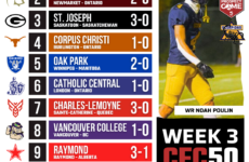 2025 CFC50 High School Rankings WEEK 3: Armand-Corbeil send shockwaves through Quebec