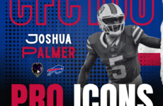 CFC100 Pro Icons: Buffalo Bills WR Joshua Palmer making waves close to home