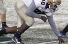 Notre Dame DL Okoye looking to test himself against the best in Red Deer