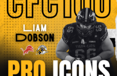 CFC100 Pro Icons: Hamilton Tiger-Cats OL Liam Dobson bulldozed his way to the CFL