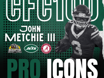 CFC100 Pro Icons: New York Jets WR John Metchie III’s inspiring path to greatness