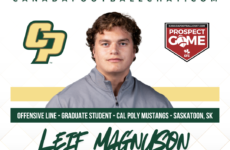 CFC40 Draft Watch: CFC Prospect Game OL Leif Magnuson (Cal Poly)