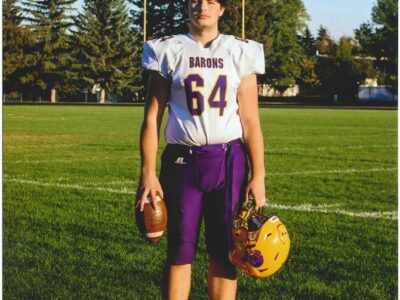 CFC Camp Spotlight: Lloydminster Comprehensive DE Hakansson learning fast and playing physical