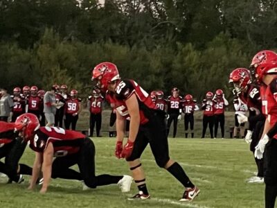 CFC Camp Spotlight: Weyburn Comprehensive LB Lillejord wired for contact
