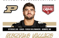 CFC40 Draft Watch: CFC Prospect Game OL Giordano Vaccaro (Purdue)