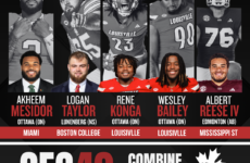 CFC40 NFL/CFL DRAFT RANKINGS (COMBINE EDITION)