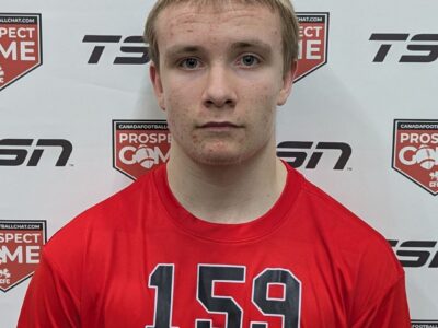 CFC Camp Spotlight: William E. Hay DB Ruttan built on instinct and contact