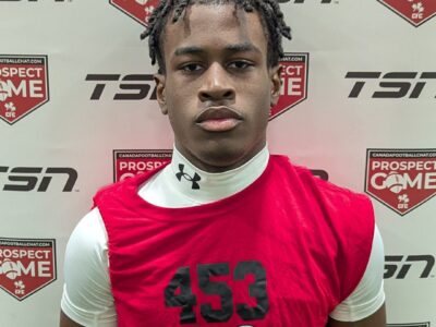 CFC Camp Spotlight: North Gloucester Giants DB Jean chasing control not noise