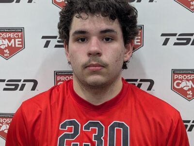 CFC Camp Spotlight: Melville OL Broda looking to go from small-town boy to big-time player
