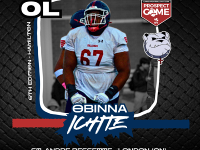 CFC Prospect Game: St. André Bessette OG Ichite carries purpose and pride into Hamilton