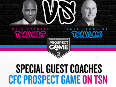 Special Guest Coaches Announced for the 2026 CFC Prospect Game on TSN