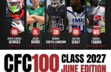 CFC100 CLASS 2027 HIGH SCHOOL PROSPECT RANKINGS (JUNE)