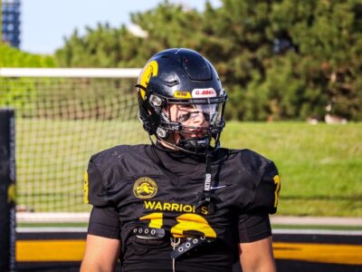 Season Preview: Bluevale FB/TE Frank focused on helping the Knights turn the corner