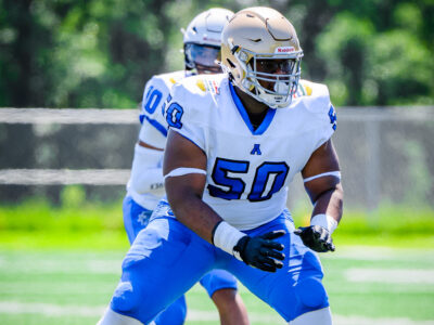 Season Preview: Notre Dame OL Okoro excited to experience the Pride and Browns rivalry from the trenches