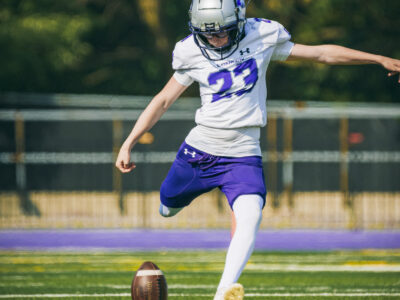 A.B. Lucas ATH McCartney bringing a different kind of versatility on defence and special teams