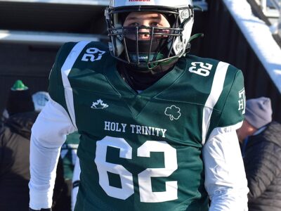 Holy Trinity Academy OL Bourgeois building toward another provincial run