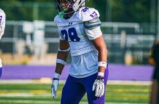 A.B. Lucas LB Cadwell III looking to set a physical standard