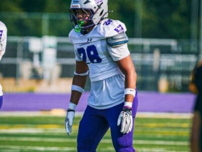 A.B. Lucas LB Cadwell III looking to set a physical standard