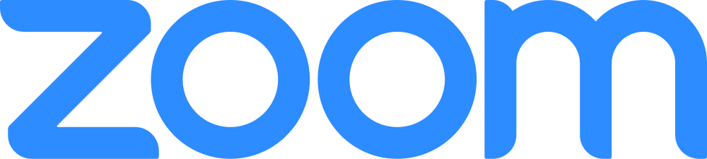 Zoom Logo Blue