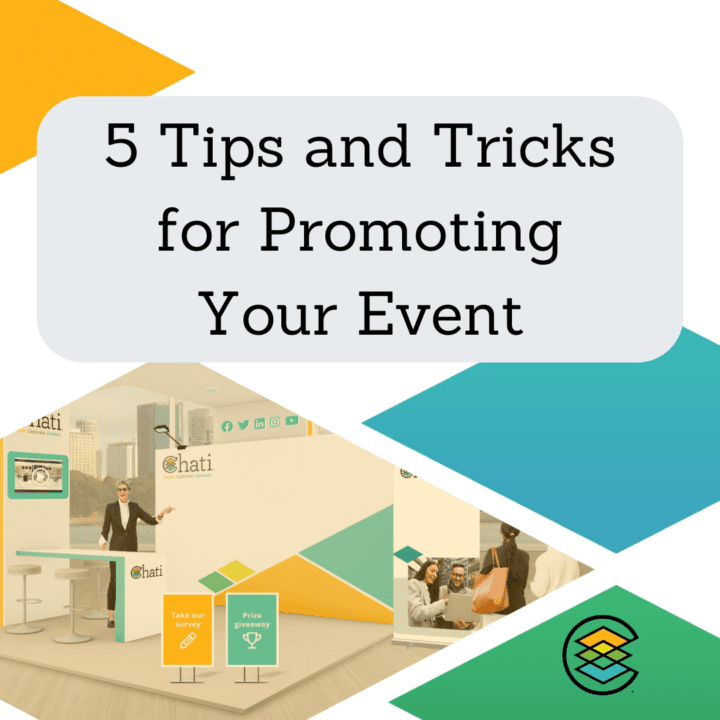 5 Tips and Tricks for Promoting Your Event by Chati