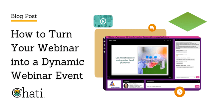 How to Turn Your Webinar into a Dynamic Webinar Event&nbsp;