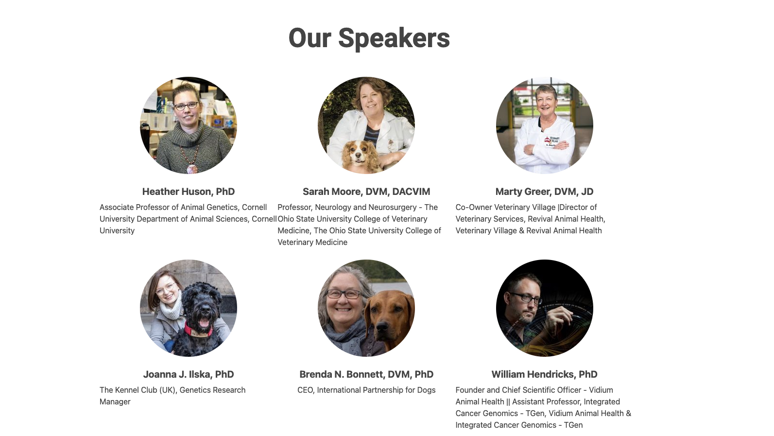 Embark speakers microsite
