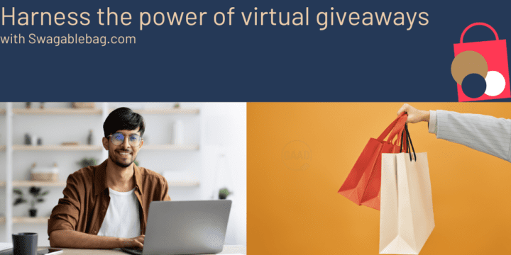 Plan smarter for your next virtual or hybrid event, harness the power of virtual swag