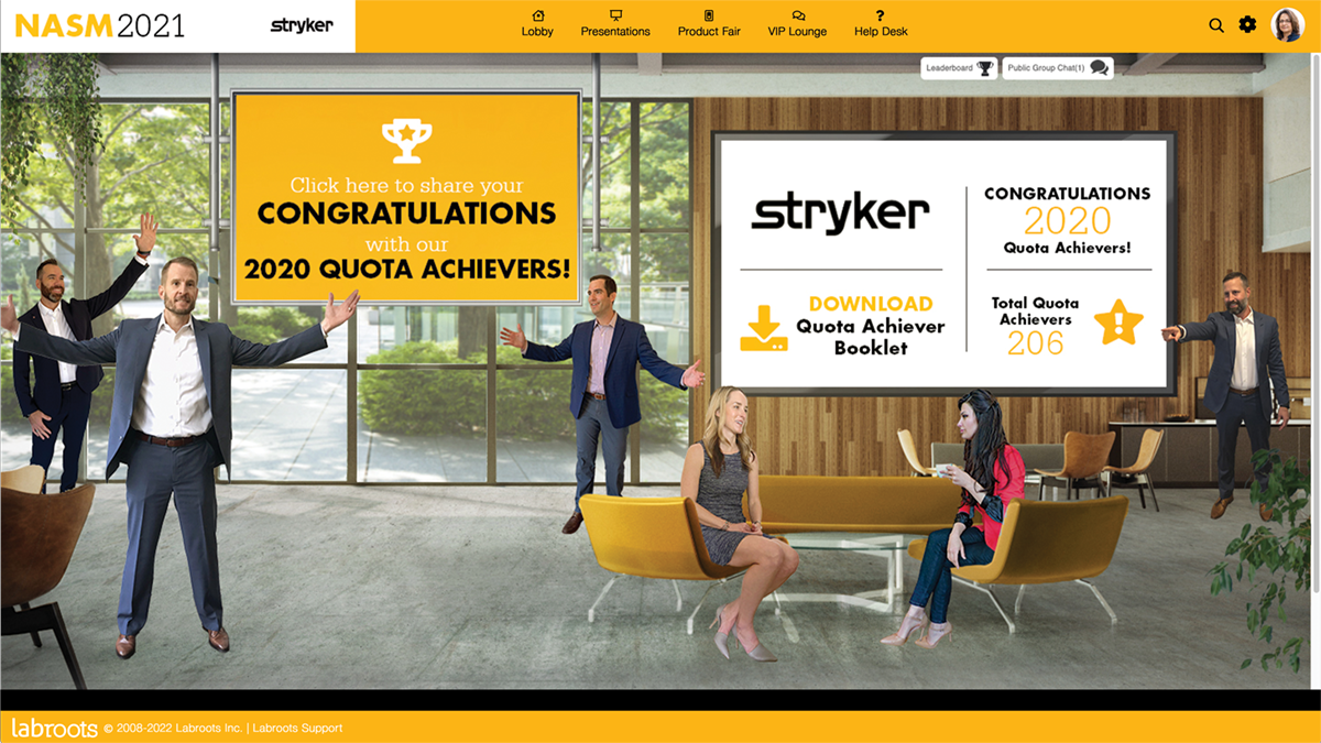 Stryker NSM 2021 Lounge chati