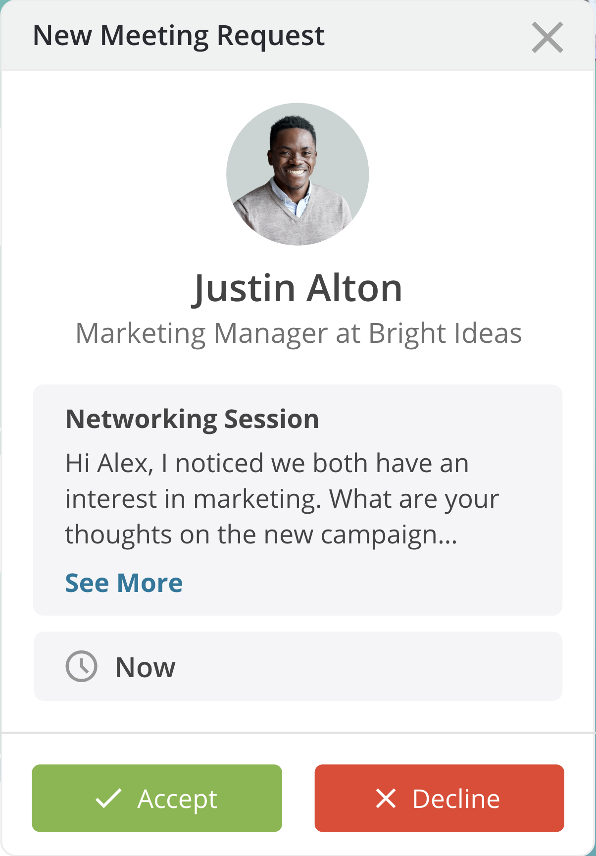 Meeting request