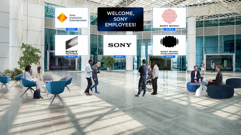 Sony 2025 lobby