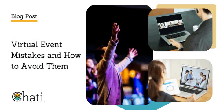 Virtual Event Mistakes and How to Avoid Them