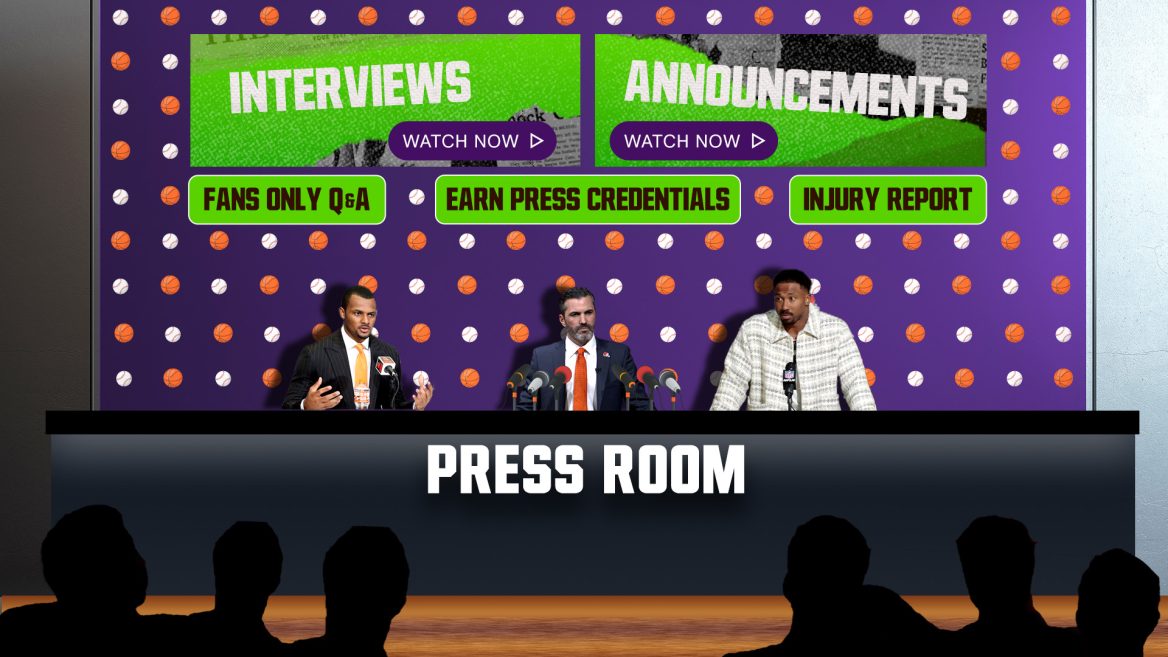 Virtual Press Room for a Sports Event within Chati. Chati supports virtual events for Sports