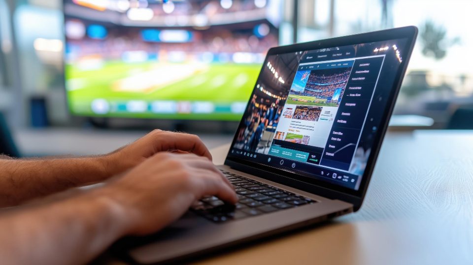 Graphic showing a virtual sporting summit as a Chati Virtual Event. Chati supports virtual events for Sports