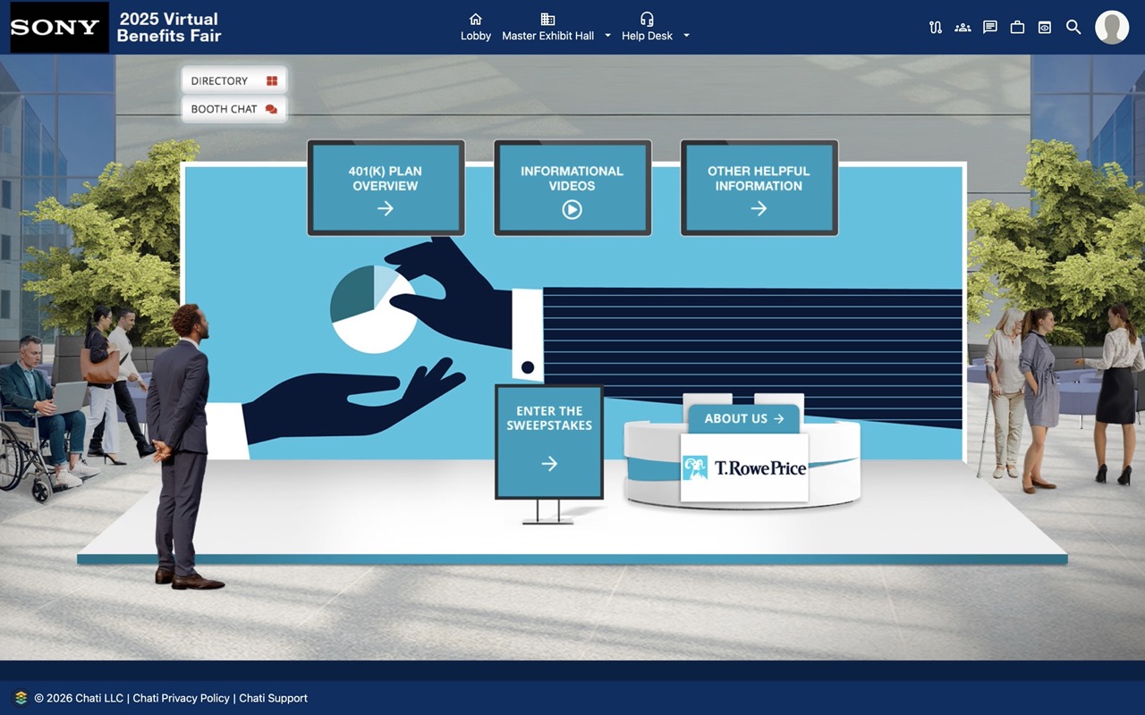 t rowe price virtual booth