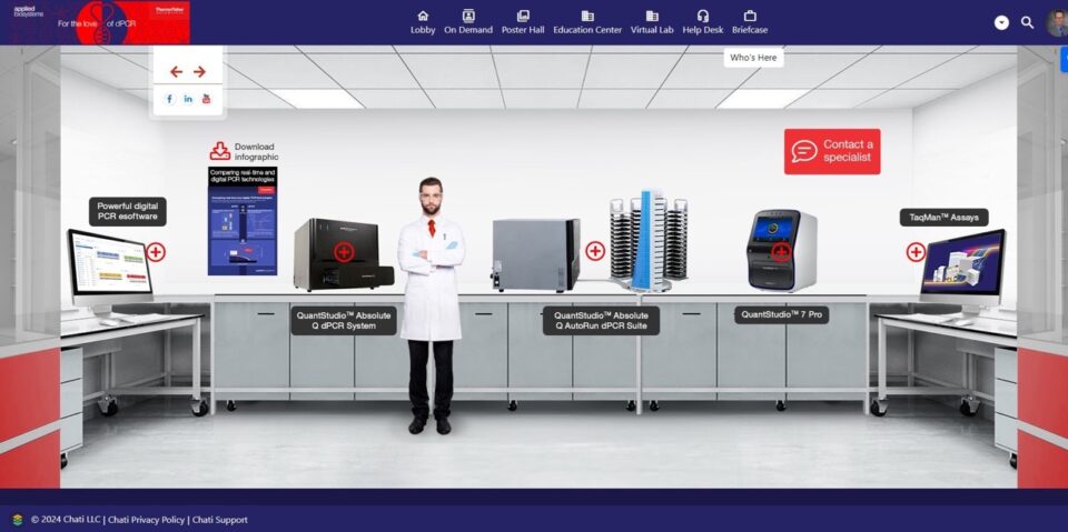 Thermo Fisher Scientific Virtual Lab from their 2024 Chati hosted event.