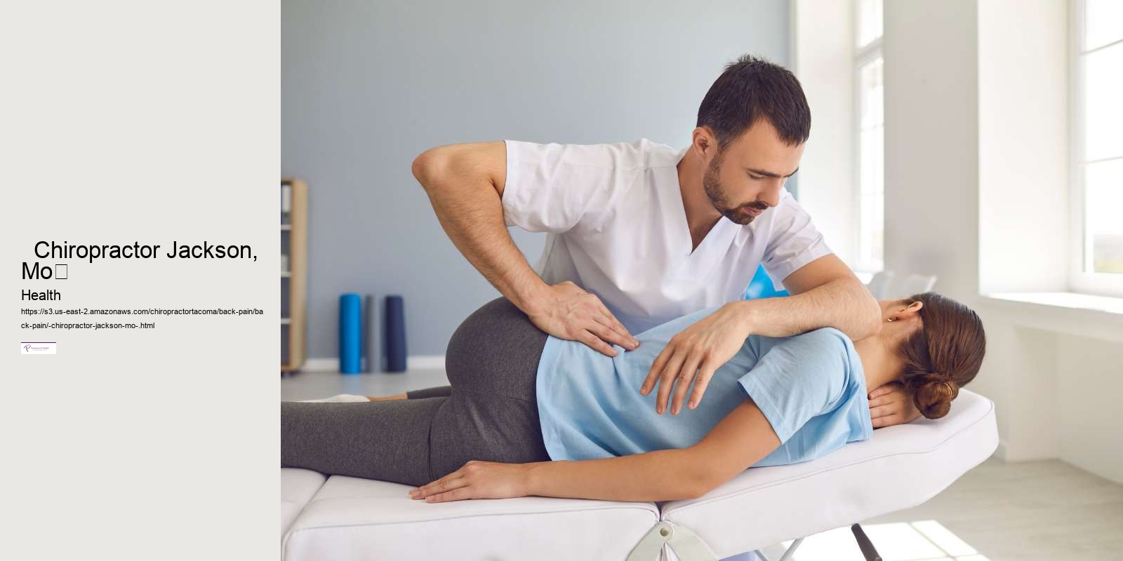   Chiropractor Jackson, Mo	 