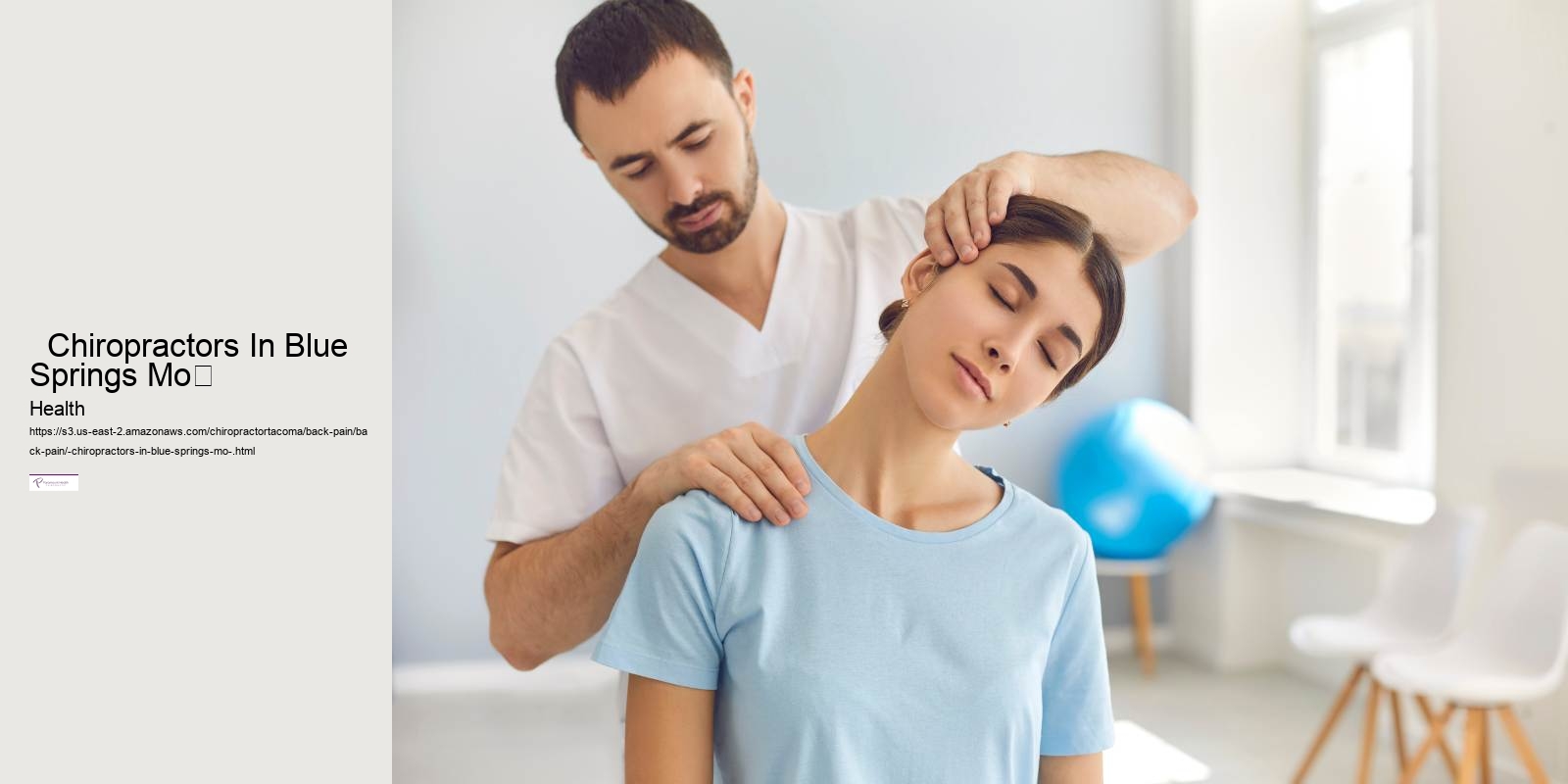   Chiropractors In Blue Springs Mo	 