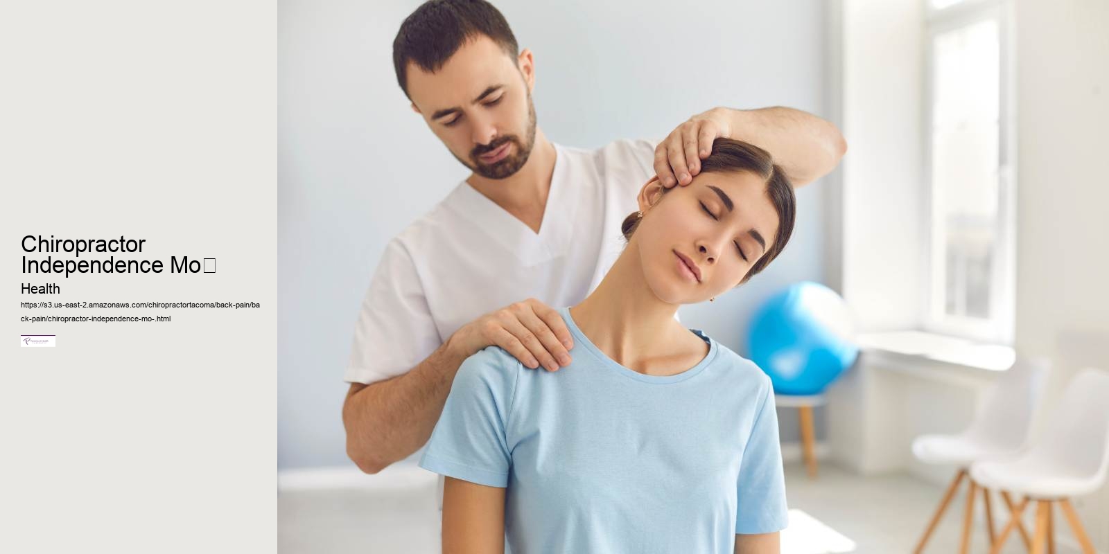 Chiropractor Independence Mo	 