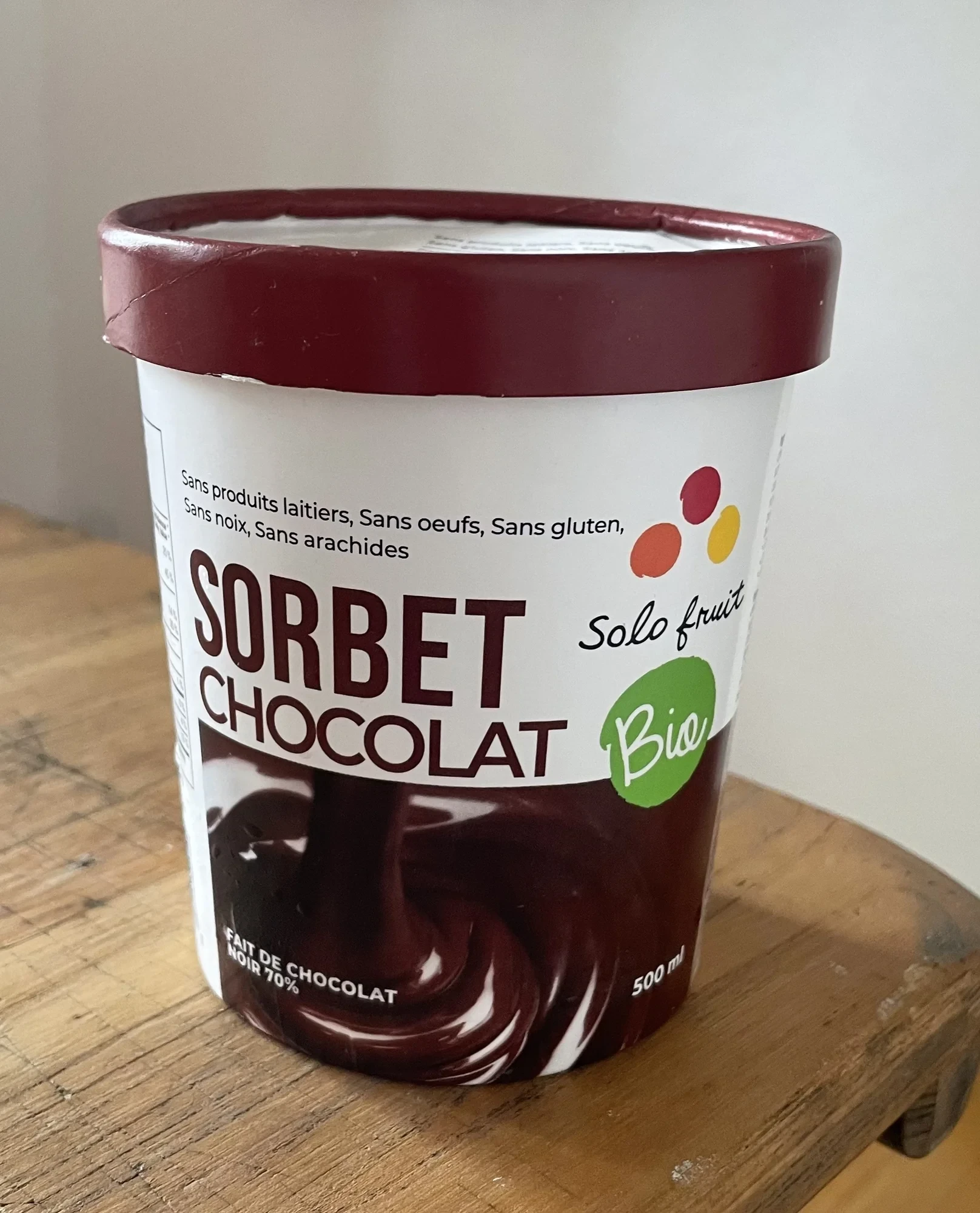 Sorbet Chocolat Solo Fruit