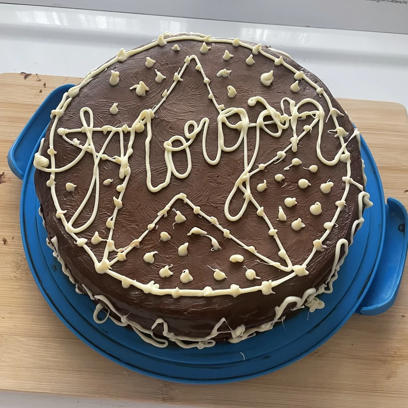 Gâteau d’anniversaire 2026 (Morgan)
