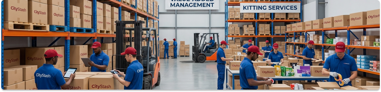 Value-added management warehouse