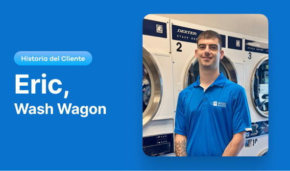 Eric en Wash Wagon