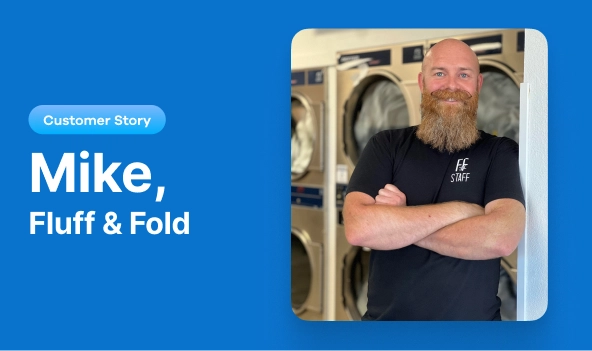 Mike at Fluff & Fold
