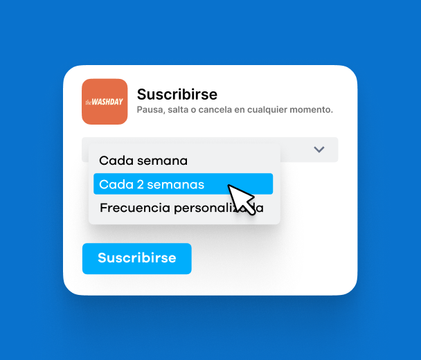Pedidos recurrentes sin complicaciones
