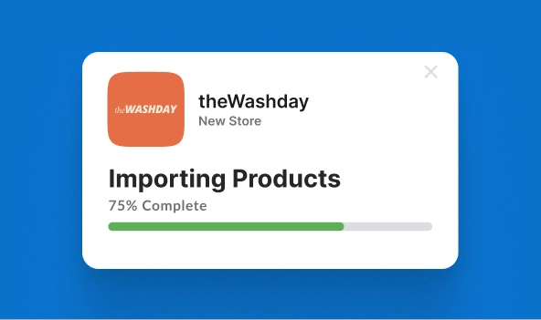 Data import image