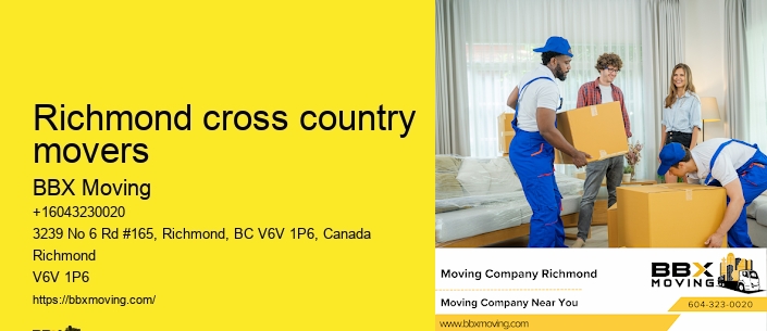 Richmond cross country movers